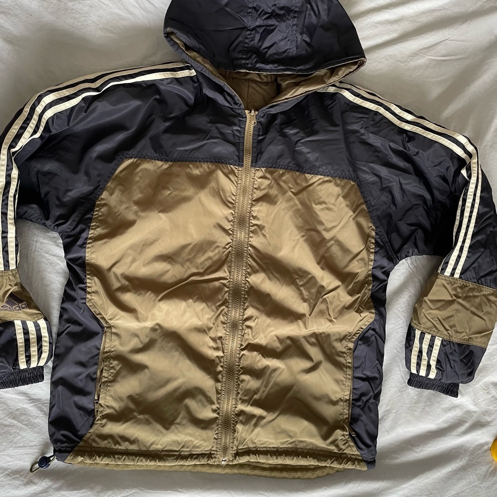 Adidas reversible jacket fleece